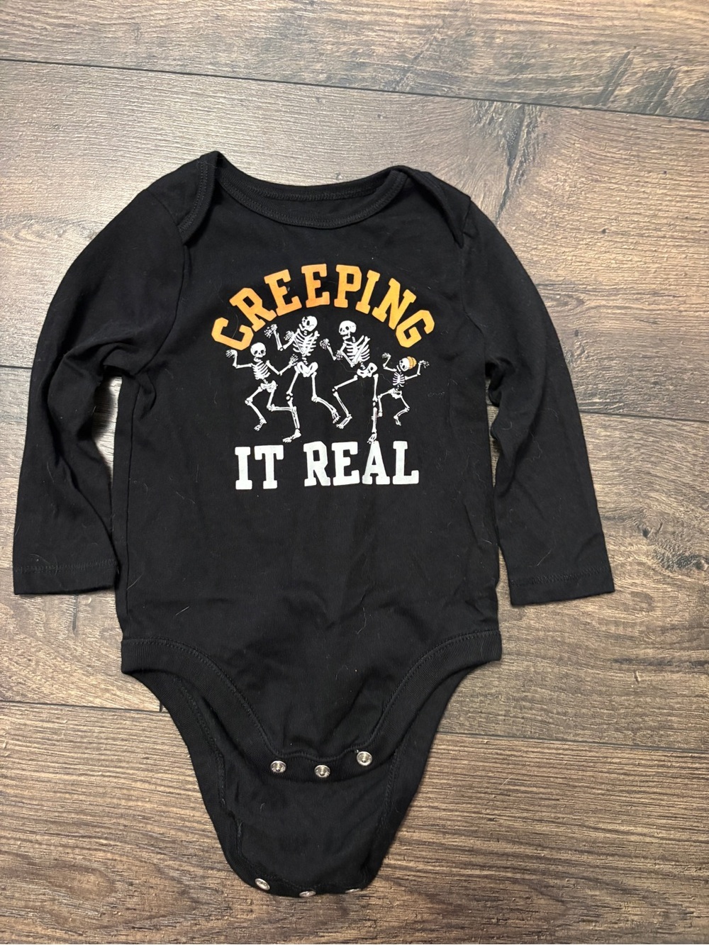 🌴 Old Navy Baby Halloween Creeping It Real Bodysuit 6-12M